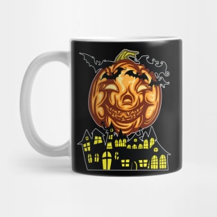 Big Pumpkin Head for Halloween Mug